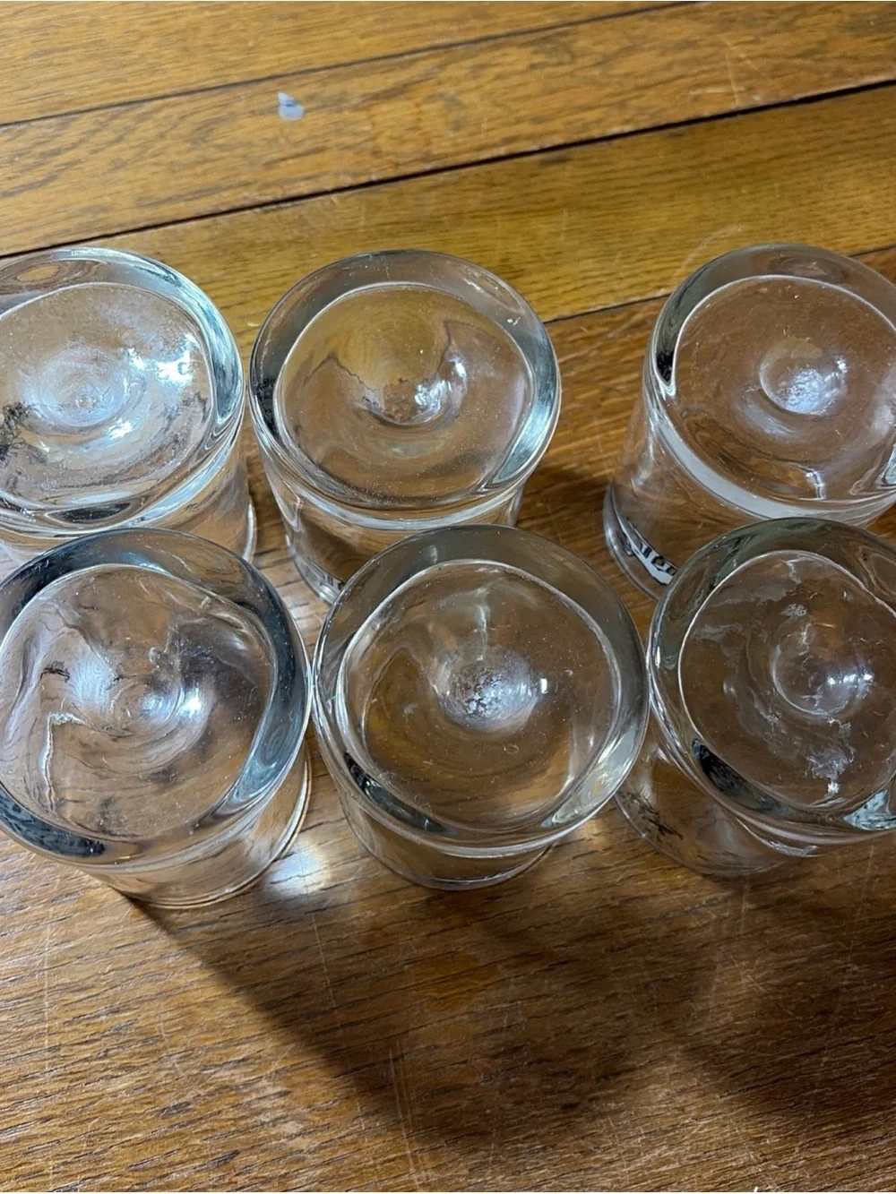 Vintage B.C. Comic Character Glass Johnny Hart Signed Cartoon Set of 6